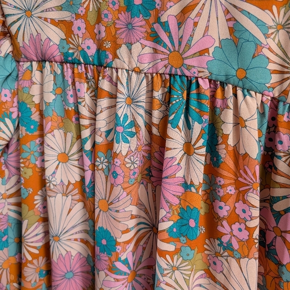 BB Dakota Retrospect Floral Mini Dress - Picture 6 of 6